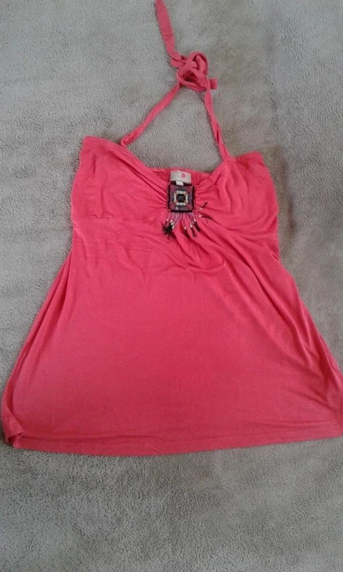 Lot de 4 tops hauts été de grossesse maternité 38-40 - photo numéro 4