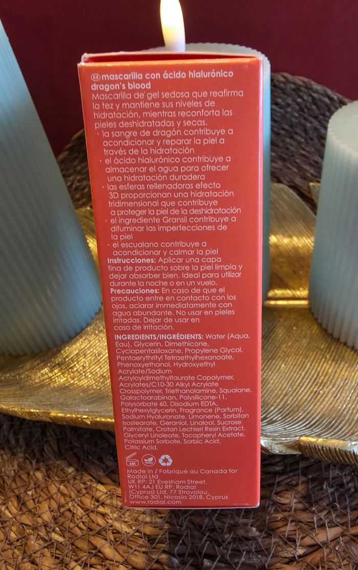 Masque hyaluronique sang de dragon 50ml - photo numéro 4