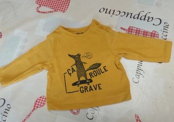 Tee-shirt moutarde