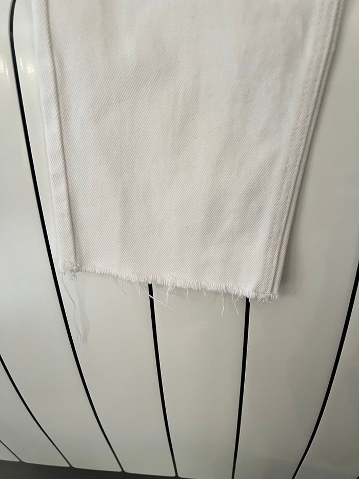 Jean blanc xs - photo numéro 2