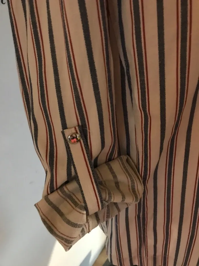 Veste tailleur à rayure - photo numéro 3