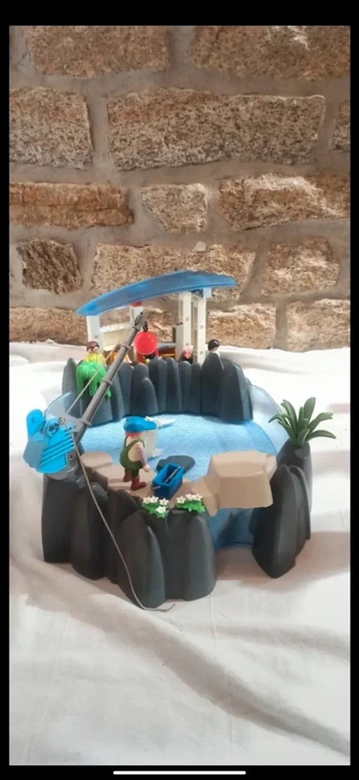 Delphinarium bassin aquatique avec dauphins playmobil - photo numéro 13