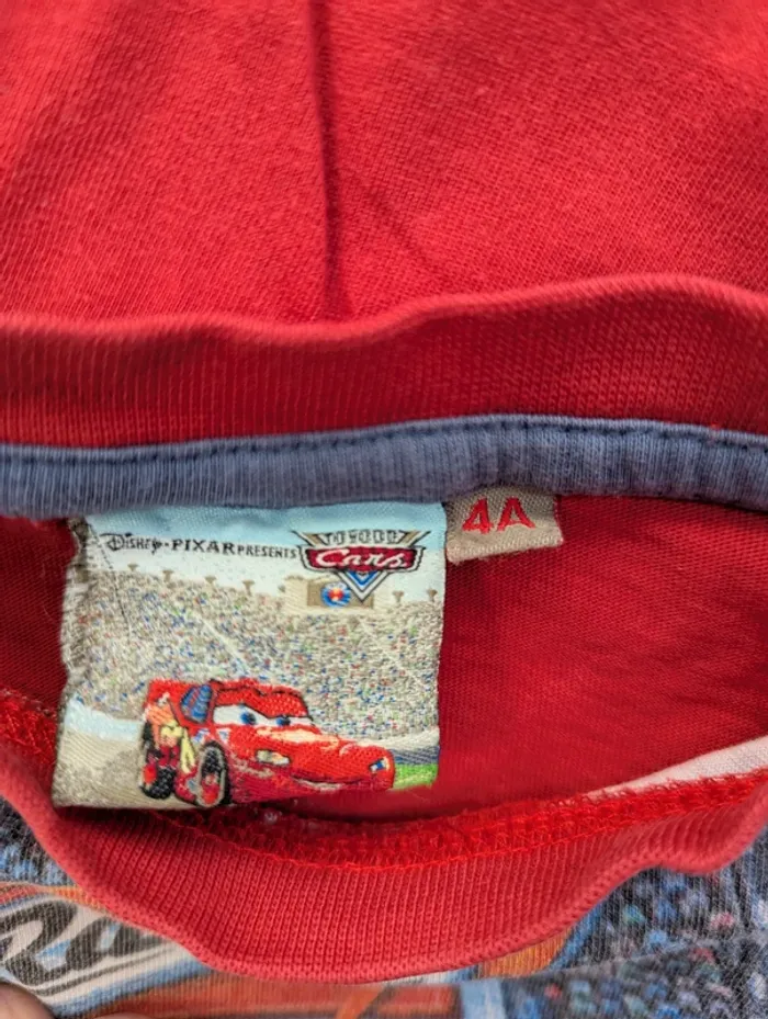Lot de 3 pyjamas à manches longues Disney Pixar garçon – Buzz l’Éclair & Cars – Taille 4/5 ans - photo numéro 12