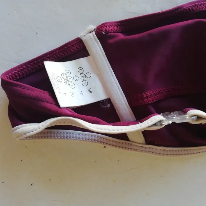Maillot de bain 2 pièces violet t. 38 /40 - photo numéro 8