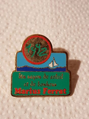 Pin's Marius Ferrat