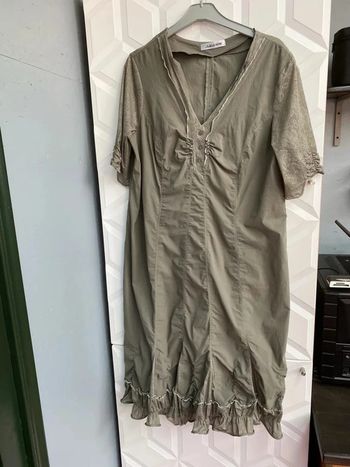 Robe grise Christine Laure taille 48