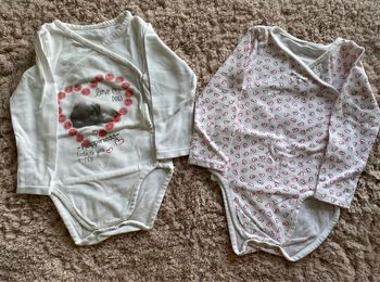Lot de 2 bodies manches longues Orchestra 9 mois