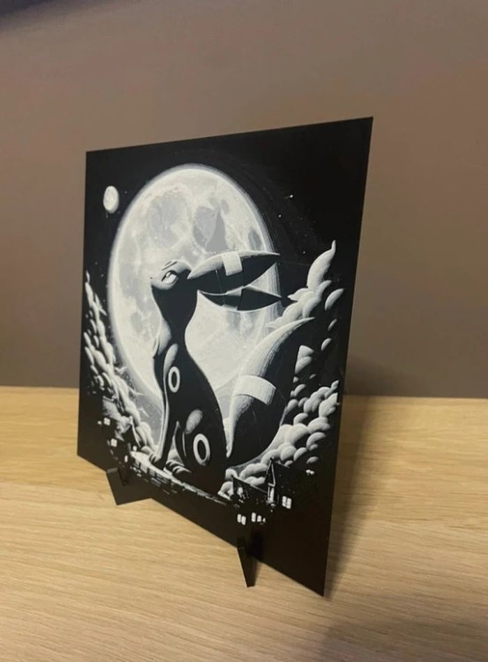 Tableau Noctali Pokémon - photo numéro 3