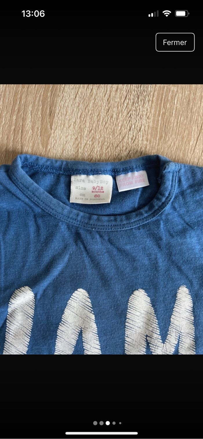 Lot t-shirt bébé garçon - photo numéro 3