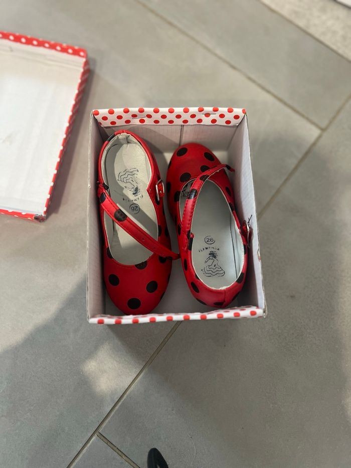 Déguisement espagnol fille + chaussures assorties - photo numéro 3