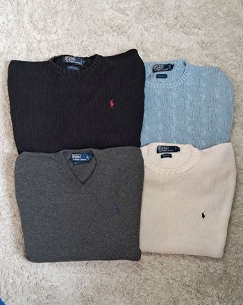 Lot de 4 pull ralph lauren 