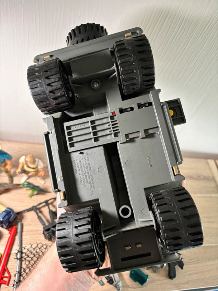 Énorme lot figurine jouet véhicule accessoires vintage JP Kenner jurassic park - photo numéro 14