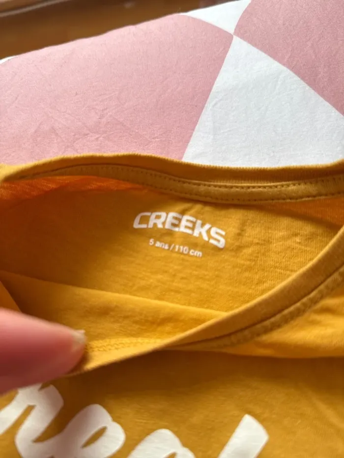 Tee shirt moutarde - photo numéro 3