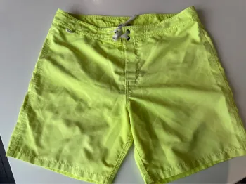 Short bain sundek jaune fluo et bleu