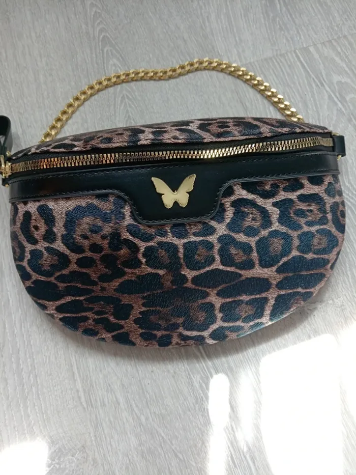 Sac bandoulière leopard - photo numéro 3