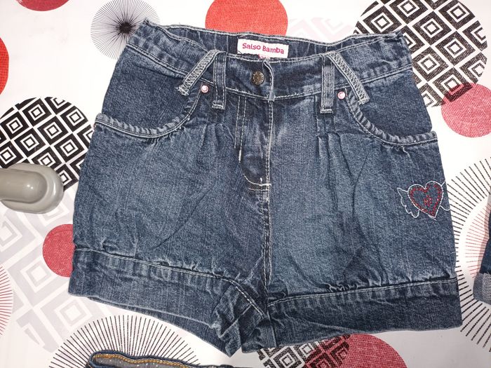 Lot 4 shorts en jeans 👧 taille 6 ans - photo numéro 6