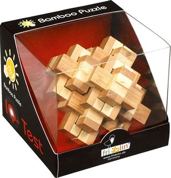 NEUF Casse-Tête 3D Puzzle Bois Bambou Fridolin