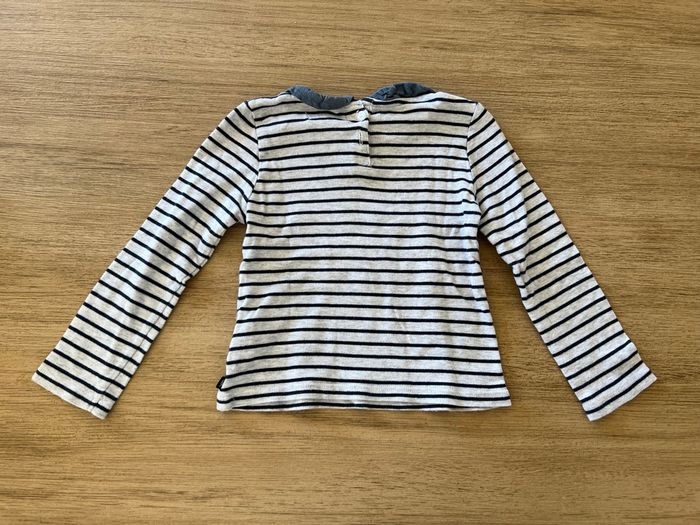 Teeshirt manches longues fille Okaïdi 4 ans - photo numéro 2
