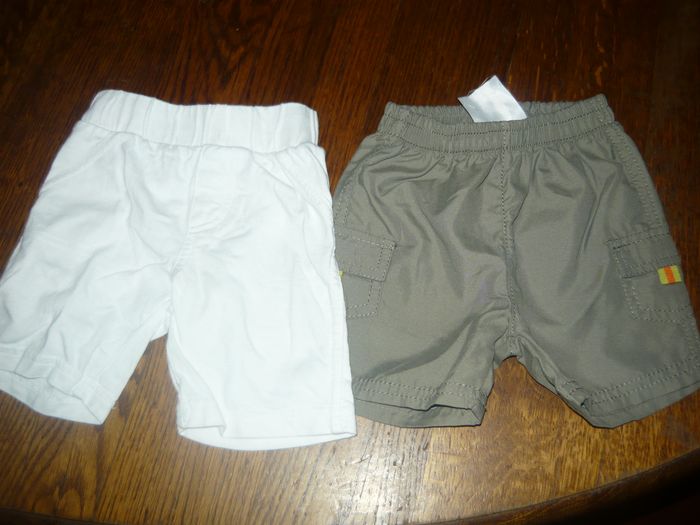 lot shorts 6mois