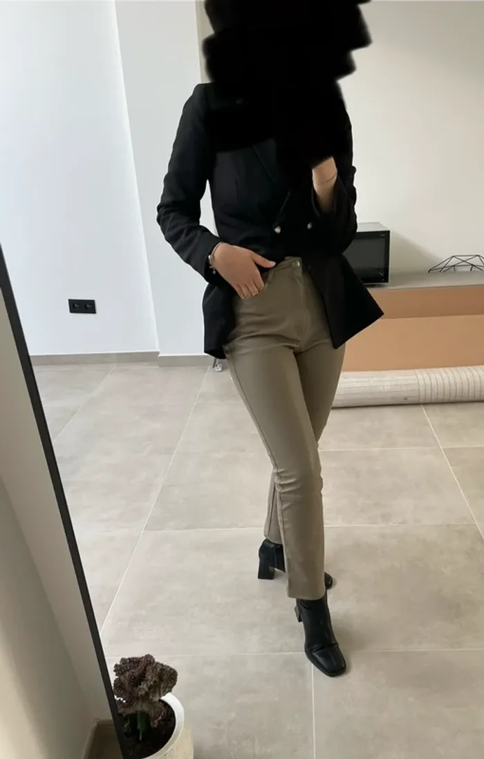 Pantalon similicuir - photo numéro 4