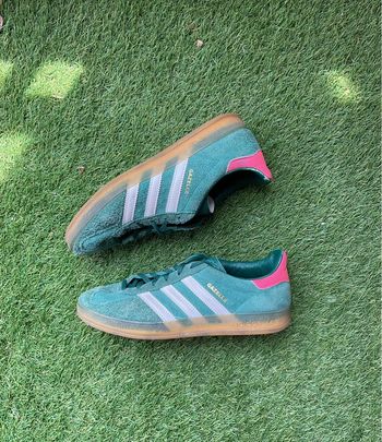 Baskets adidas originals gazelle indoor Green pink brown size 40 y2k hip hop streetwear run