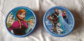 2 boîtes métalliques Disney