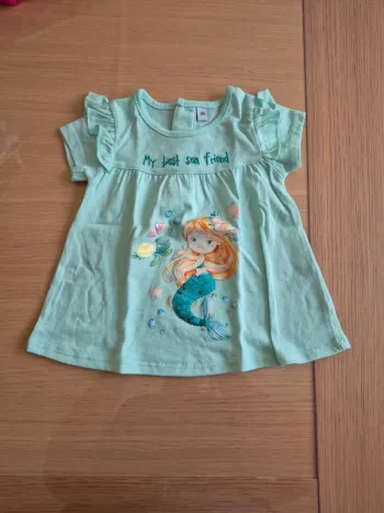 Tee shirt sirène 6 mois intermarché