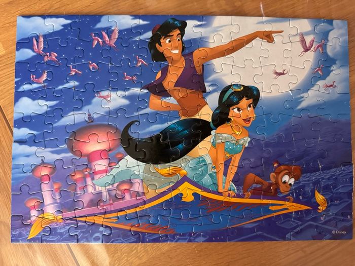 Puzzle la petite sirène Aladin Frozen princesse - photo numéro 4