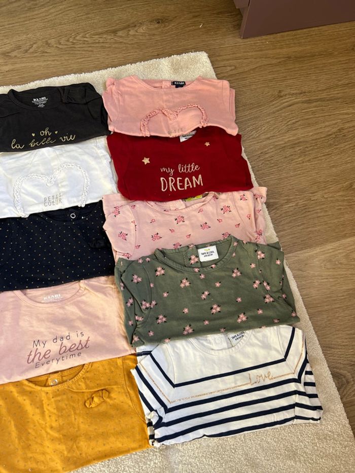 Lot 22 T-shirts manches longues - photo numéro 5