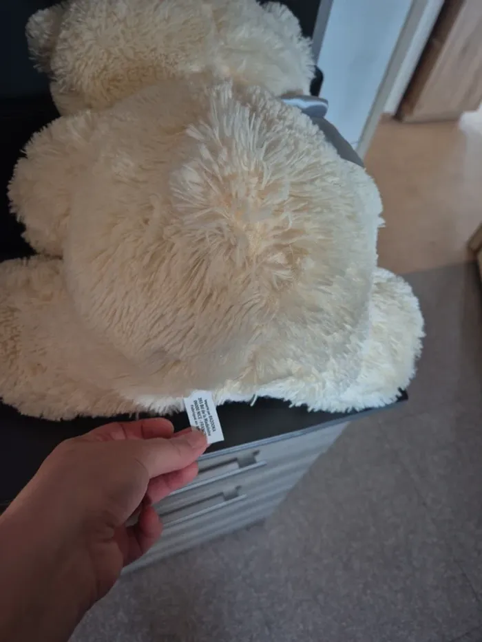 Peluche Ours coeur - photo numéro 3