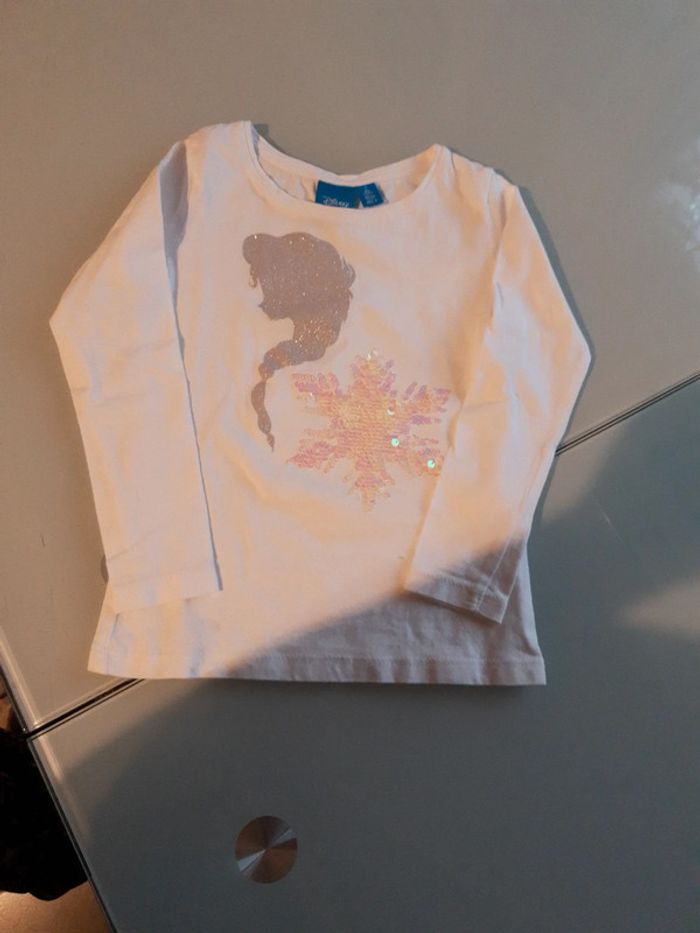 T-shirt Elsa La Reine des neiges 3 ans