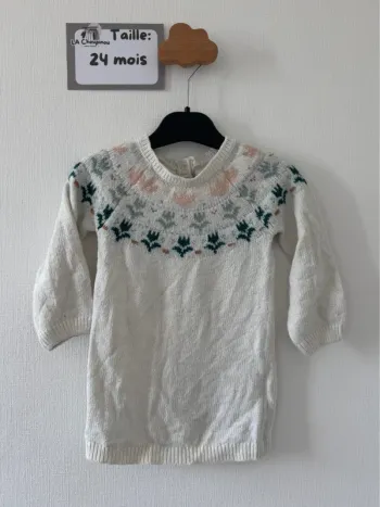 Robe pull - taille 24 mois 🌸