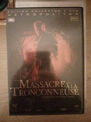 Dvd massacre a la tronçonneuse edition collector 2 dvd
