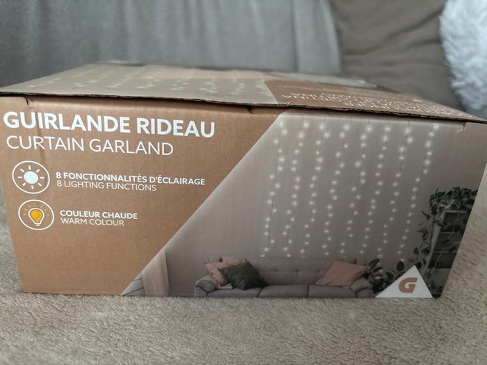 Guirlande rideau - photo numéro 2