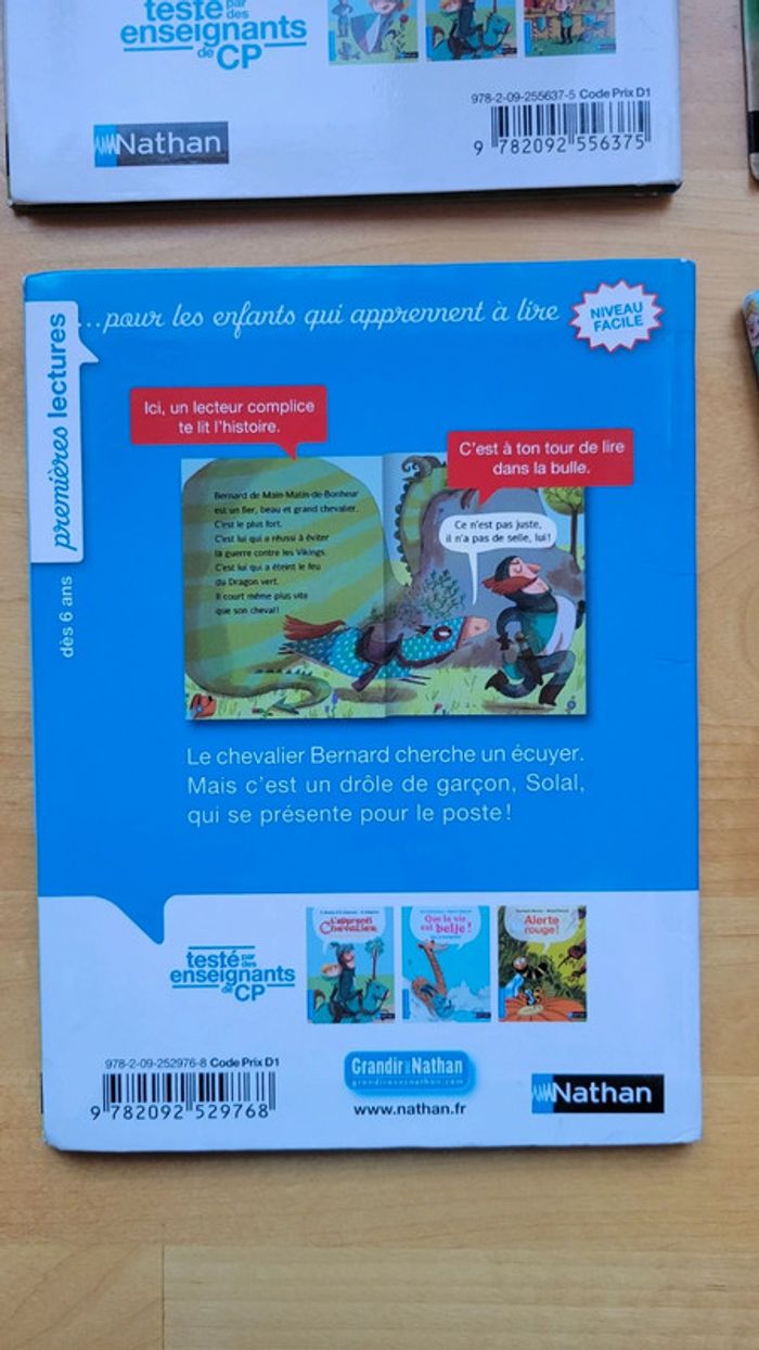 Lot Premières lectures L'apprenti chevalier : troubadour+ première mission+ à vos ordres+ tournoi - photo numéro 7