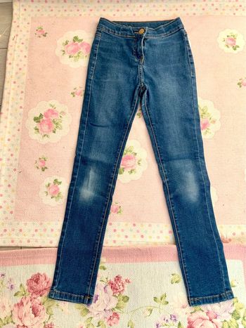 Jean skinny bleu 9ans