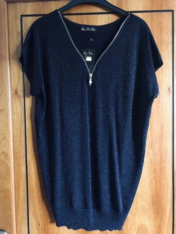 Blouse marine taille unique neuve avec étiquette