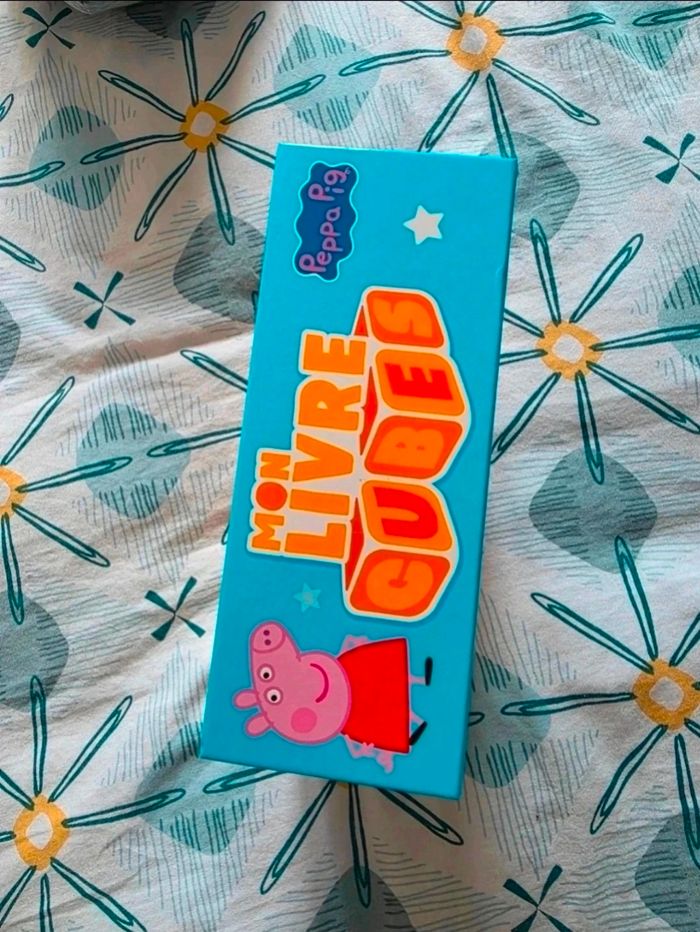 Lot peppa pig jeu cube + peluche - photo numéro 7