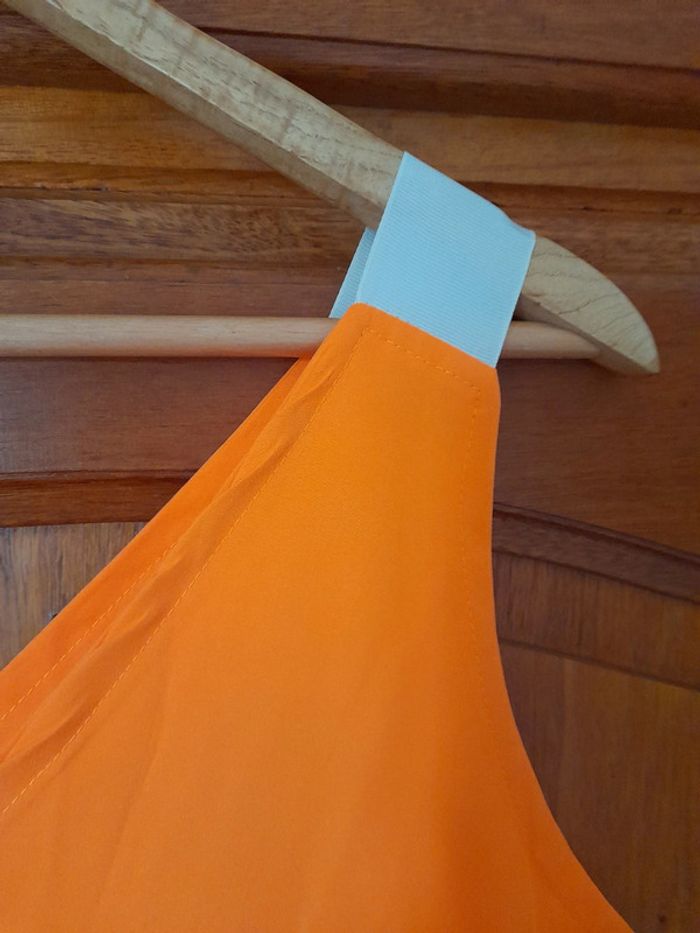 Robe longue orange - photo numéro 2