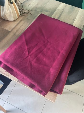 Tissus Caban Bordeaux