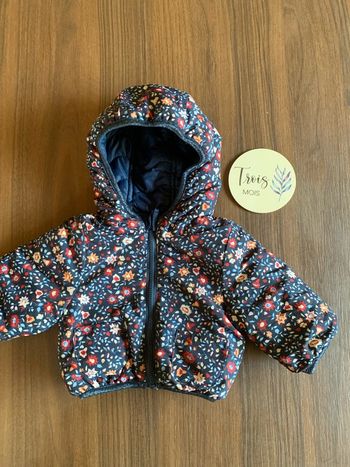 Manteau tape a l’œil réversible 3 mois