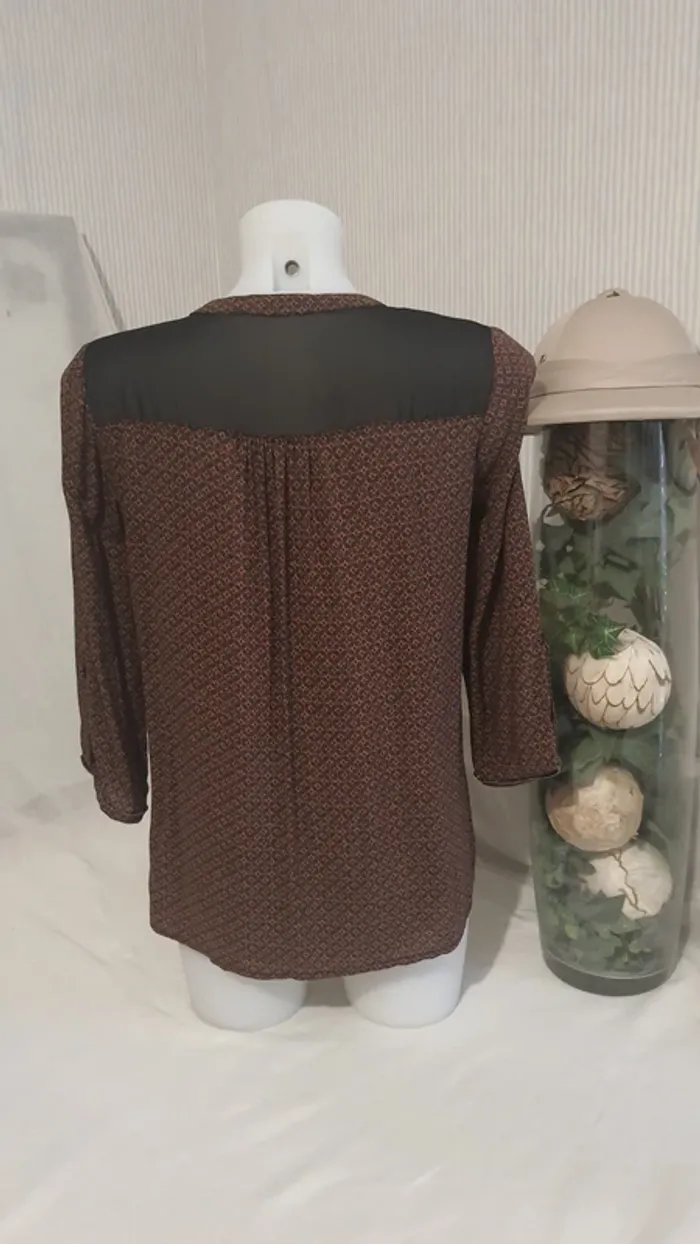 Blouse femme "Cache Cache" taille M - photo numéro 5