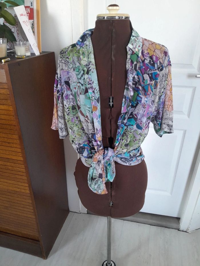 Chemise voile vintage Wing wonder woman - photo numéro 2