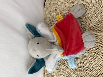 Doudou Eléphant Babynat Baby Nat' - Collection douceurs d'automne