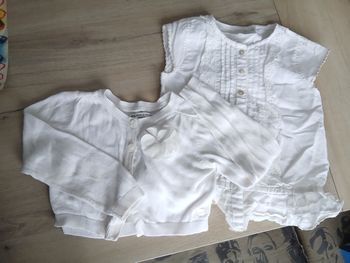 Lot fille 3ans gilet et débardeur