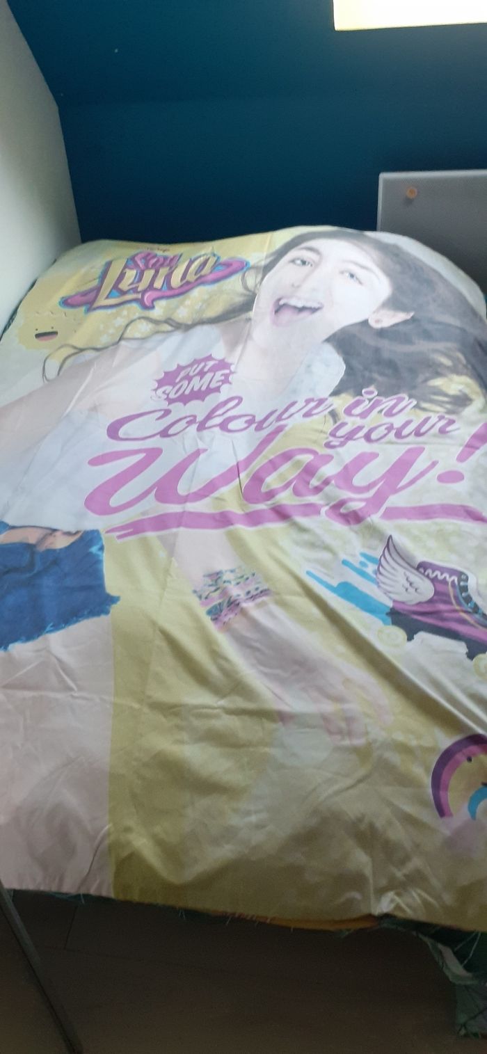 Parure de lit luna (housse de couette et taie) - photo numéro 3