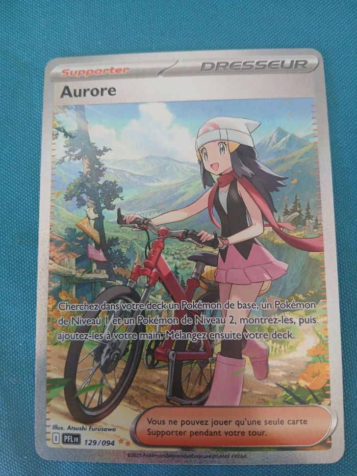 Carte pokemon aurore 129/94 flammes fantasmagoriques