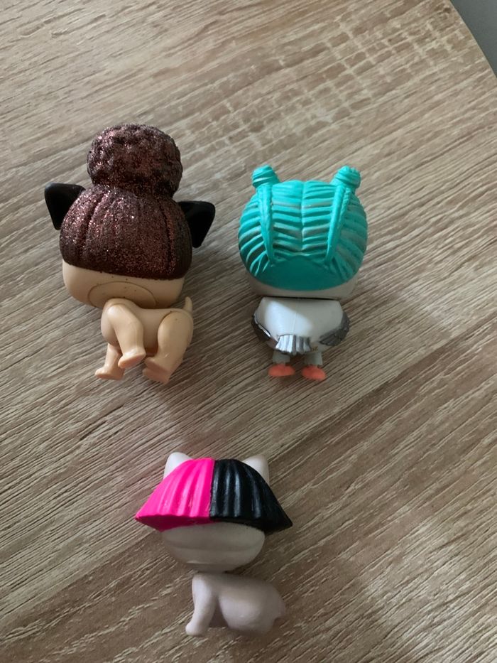 Lot de 3 figurines animaux Lol - photo numéro 2