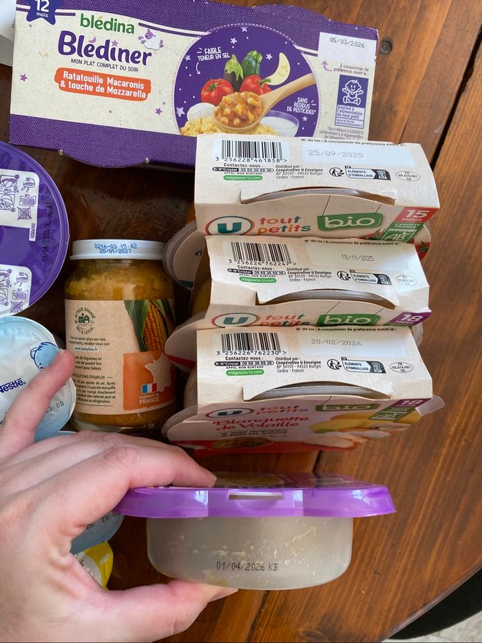 Lot alimentation bébé plats complet repas - photo numéro 3