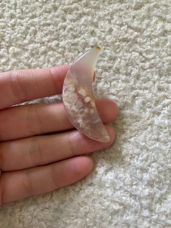 Agate mousse lune
